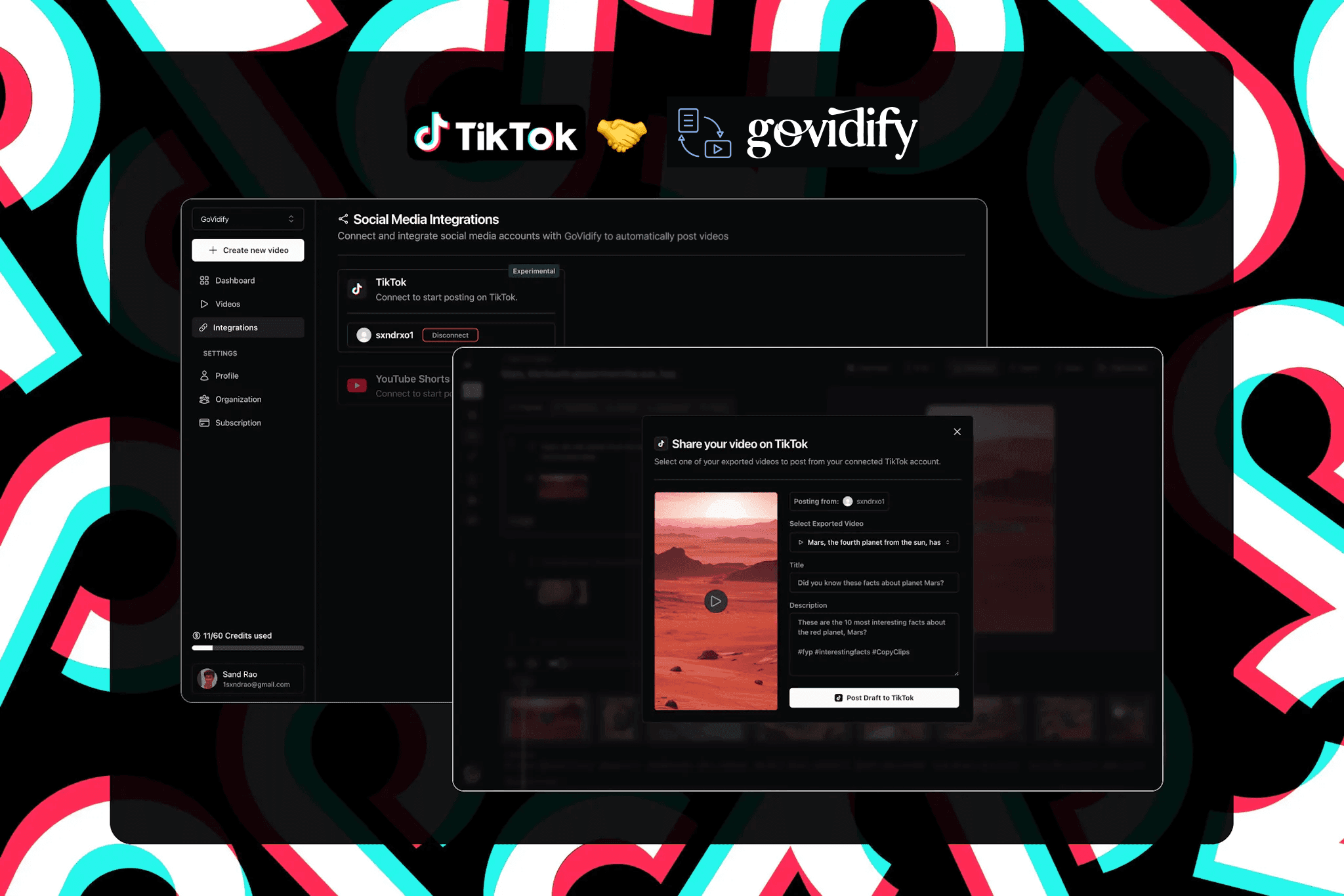 Cover Image for 🔗 TikTok Integration is Live!